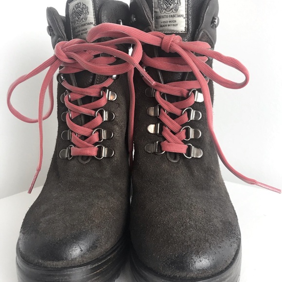 Beautiful Alberto Fasciani brown ankle boots - Picture 5 of 7